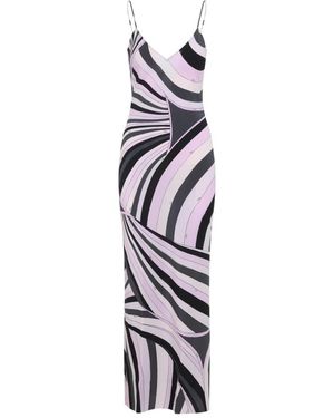 PUCCI 5Uri265U753010 Slip Dress - Mettallic