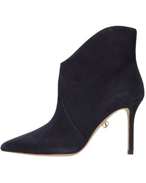 Maison Skorpios Heeled Boots - Blue