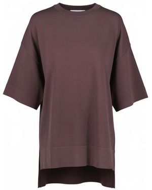 Alpha Studio Overhemden ,Bruin ,Nylon Tunieken - Paars