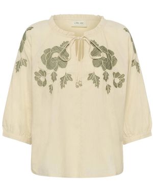 Cream Blouses - Neutro