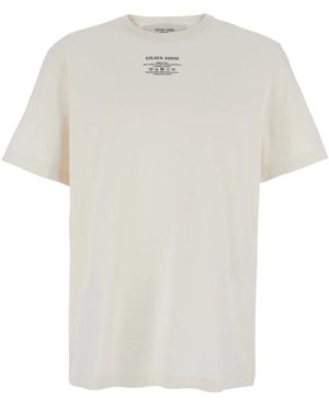 Golden Goose T-Shirts - Bianco