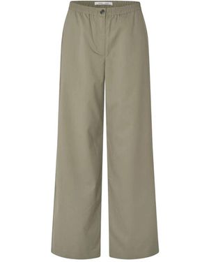 Samsøe & Samsøe Wide Trousers - Grey