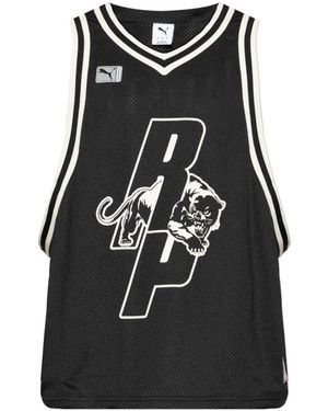 PUMA Tops ,Zwart ,Polyester Represent Jersey