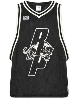 PUMA Tops ,Zwart ,Polyester Represent Jersey