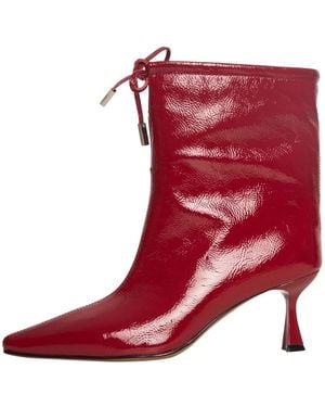 CESARE GASPARI Heeled Boots - Rouge