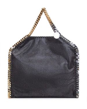 Stella McCartney Tassen ,Zwart ,Polyester Falabella Fold-Over Tote