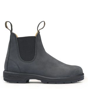 Blundstone Chelsea Lederstiefel - Blau