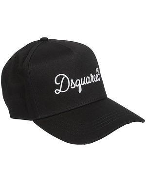DSquared² Signature Baseball Cap - Schwarz
