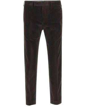 PT Torino Broeken ,Bruin ,Katoen Dieci Broek - Zwart