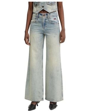 Miss Sixty Wide Jeans - Blauw