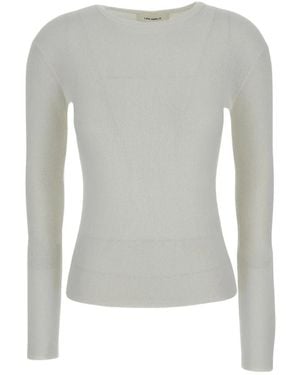 Lisa Yang Round-Neck Knitwear - Grey