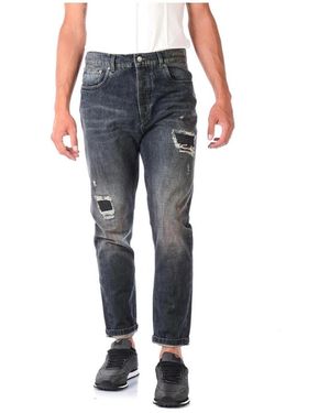 Daniele Alessandrini Slim-Fit Jeans - Gris