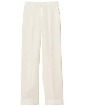 Twinset Straight Trousers - Blanco