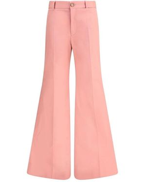 Chloé Wide Trousers - Rosa