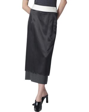 Rohe Midi Skirts - Negro