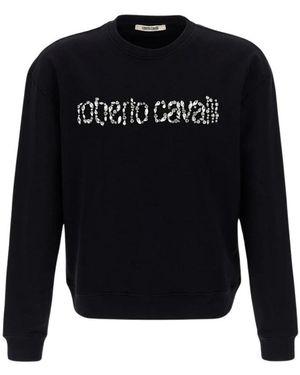 Roberto Cavalli Sweatshirts - Azul