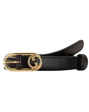 Gucci Ledergürtel - Weiß