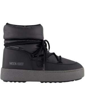 Moon Boot Ltrack Low Nylon Wp - Schwarz