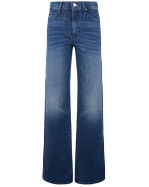 Mother Jeans ,Blauw ,Katoen The Kick It Jean