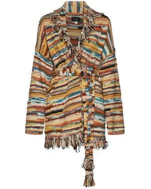Alanui Multicolour madurai cardigan maglioni - Bianco