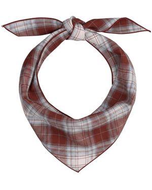 BONNIE STUDIOS Plaid Sjaal - Bruin