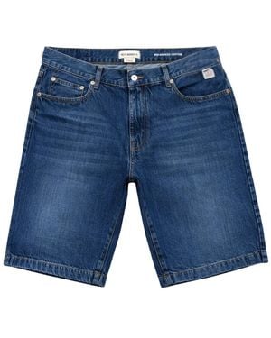 Roy Rogers Denim Shorts - Blue