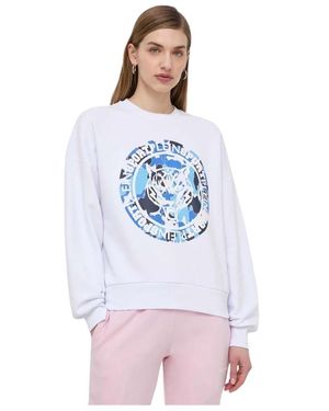 Philipp Plein Long Sleeve Training Tops - Blu