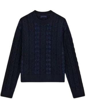 Guess Trui Met Ronde Hals - Blauw