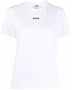 MSGM T-Shirts - White