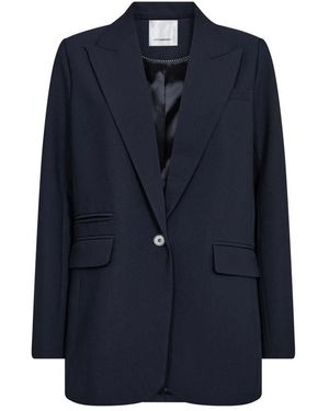 co'couture Volacc Single Oversize Blazer - Blau