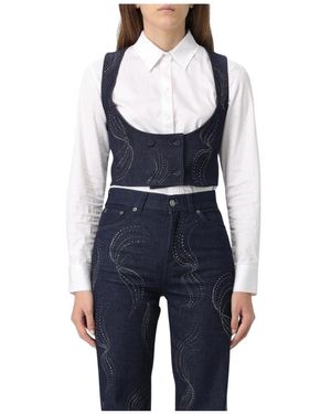Dondup Vests - Blue