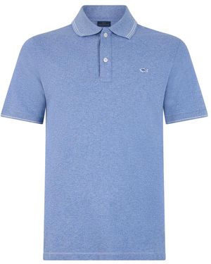 Paul & Shark Tops ,Blauw ,Katoen Katoenen Polo