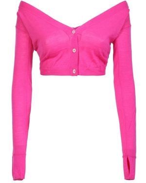Jacquemus Long Sleeve Tops - Pink