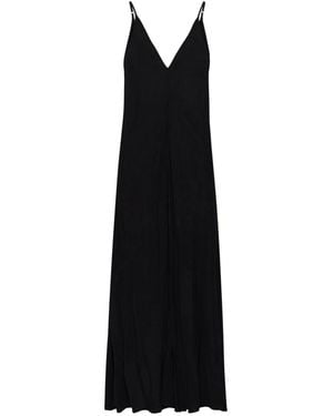 Soaked In Luxury Maxi Dresses - Black