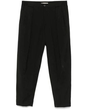 BRIGLIA Wide Trousers - Black