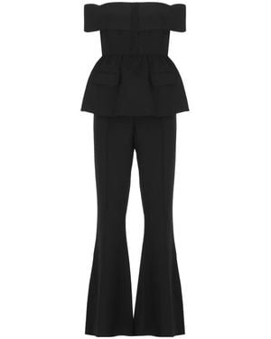 Self-Portrait Jumpsuits - Zwart