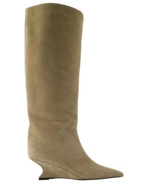 Paris Texas High Boots - Verde