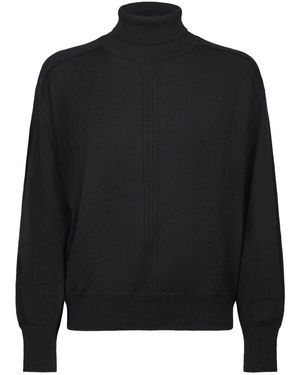Soeur Truien & Vesten ,Zwart ,Wol Nord Turtleneck