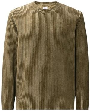 C.P. Company Round-Neck Knitwear - Verde