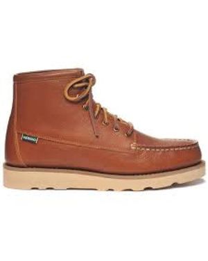 Sebago Lace-Up Boots - Brown