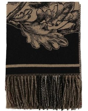 Burberry Winter Scarves - Black