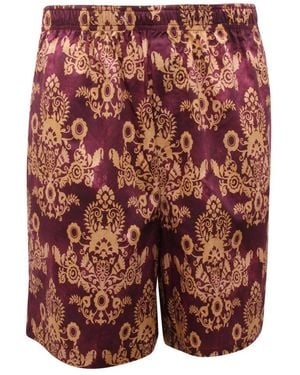 Amaranto Casual Shorts - Rojo