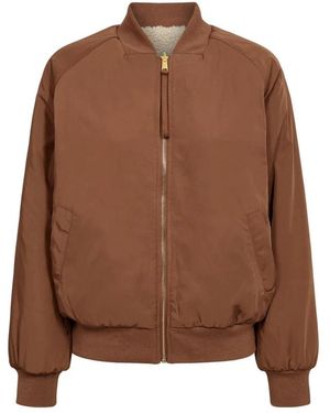 Numph Bomber Jackets - Marrone