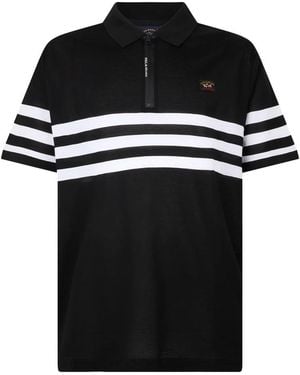 Paul & Shark Polo Shirts - Black
