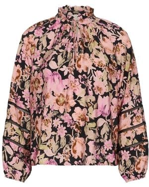 Kaffe Csarina Blouse - Roze