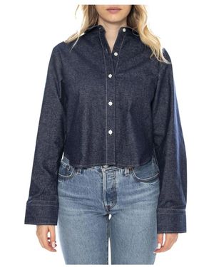 Elvine Overhemden ,Blauw ,Katoen Norie Shirt