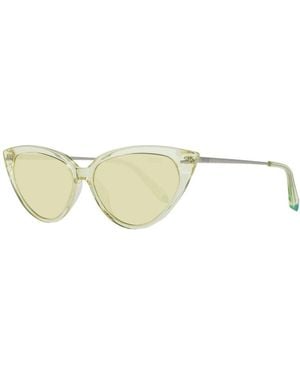 PUCCI Occhiali da sole cat eye gialli - Bianco