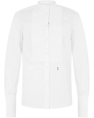 Fendi Overhemden ,Wit ,Katoen Poplin Overhemd