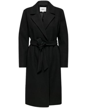 ONLY Jassen ,Zwart ,Polyester Life Wrap Coat