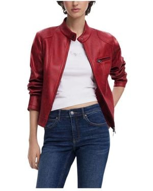 Desigual Light Jackets - Red